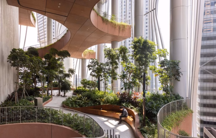 CapitaSpring: Un rascacielos biofílico en Singapur